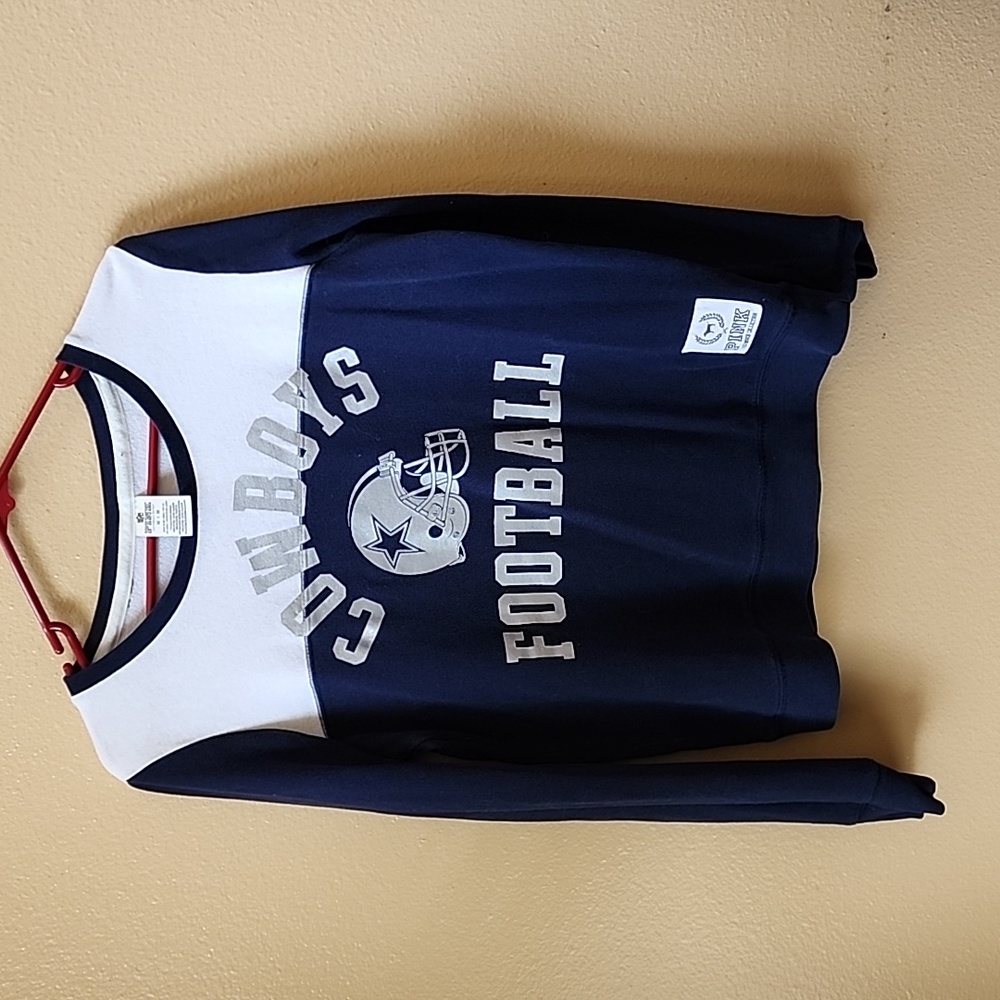 Dallas Cowboys Sweater PINK Victoria's Secret Medium